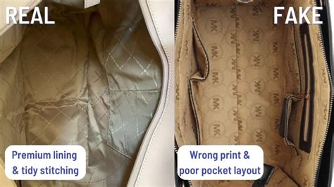 how to know if it's a real michael kors purse|real Michael Kors bag inside.